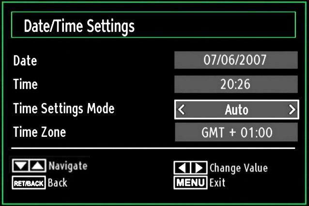 (*) Available only for EU country options. End Late (*) You set recording timer s end time to end later by using this settings. (*) Available only for EU country options.