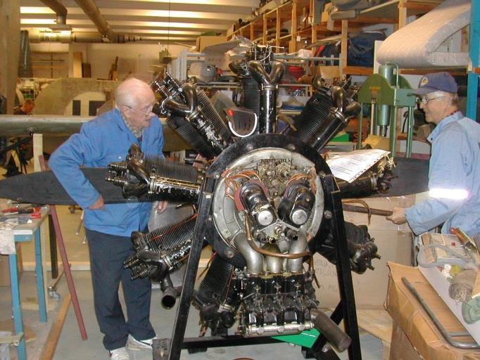 Haukan moottori Kesäkuun 14. päivän saapui Gnome et Rhône Jupiter IV 9 Ab N:o 560 -moottori Keski- Suomen Ilmailumuseosta Suomen Ilmailumuseoon Vantaalle.