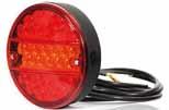 TAKAVALOT 35 LED-TAKAVALO KOLMIOLLA, 5-TOIMINEN LED-TAKAVALO KOLMIOLLA, 8-TOIMINEN 12-24 V Led.