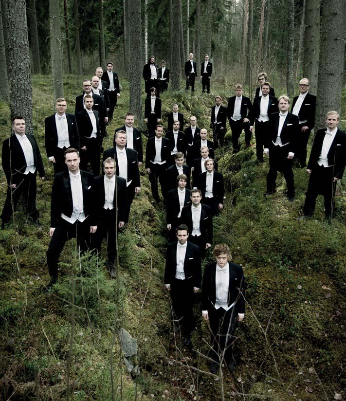 YLIOPPILASKUNNAN LAULAJAT JA TAPIOLAN KUORO YL MALE VOICE CHOIR AND TAPIOLA CHOIR MUSIIKINJOHTO CONDUCTOR PASI HYÖKKI SUNNUNTAI SUNDAY 9.