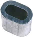 Nosto- ja sidontavälineet Talurit Puristelukot Käsipihdeillä 1-5mm, tai prässillä puristettavat lukot Alumiinilukot normaaleille teräsköysille LC koot 1,2,3,4,5mm muut tilauksesta 10360011724