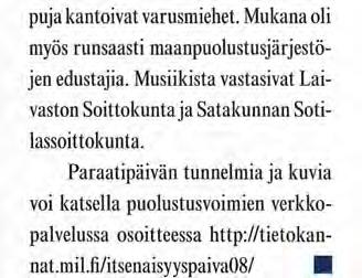 Merivoimat tiedottaa Merivoimien ensimmäinen valtakunnallinen paraati keräsi yli 10 000 ohimarssia seuraamaan Merivoimien Esikunta oli saanut