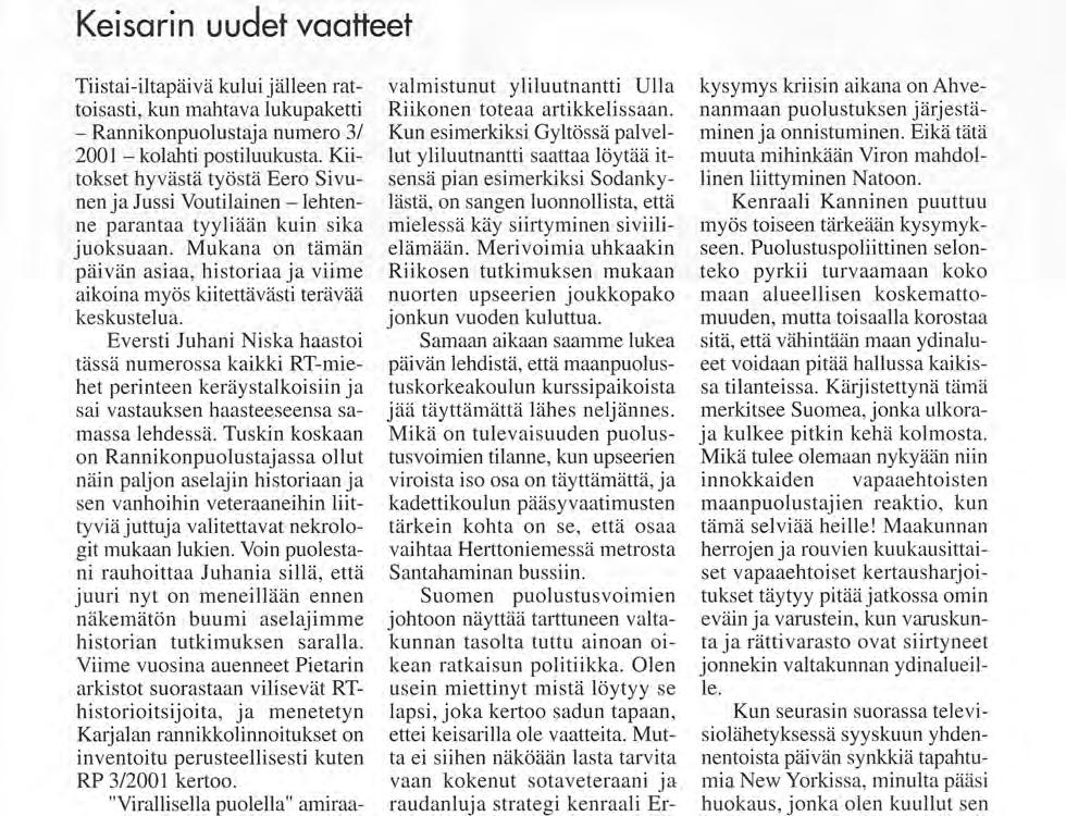 PERKAIN- PÖNTTÖ Perkainpöntössäjulkaisemme lukijoidemme mielipiteitä ja kysymyksiä sekä vastauksia niihin. Tarttukaapa kynään! Edelläkävijä.