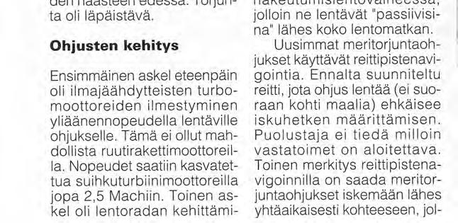 Nykyään puhua kokonaisesta aluksesta järjestelmänä, jossa taistelunjohtojärjestelmä sensoreilta saaman tiedon perusteella käskee asejärjestelmiä vastatoimiin meritorjuntaohjuksia vastaan.