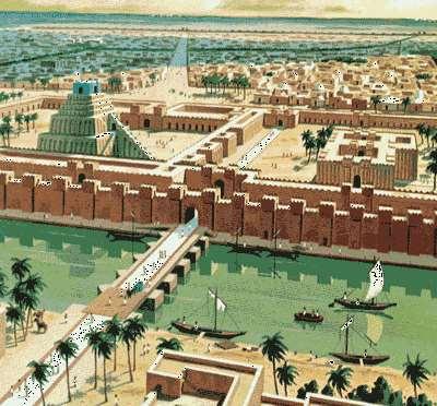 Babylonia Babyloniassa rakennettiin upeita kaupunkeja, joiden katsottiin olevan kopioita taivaallisista kaupungeista.