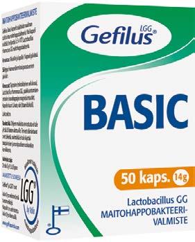 Gefilus Basic -kapselit on valmistettu Suomessa.