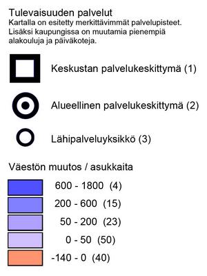 Tavoitteena on saattaa kokonaiskuva ajan tasalle koko kaupungin alueella tätä periaatetta noudattaen.