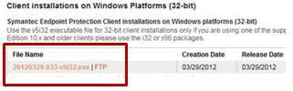 Mikäli Windows XP koneella on käytössä jokin vanhempi Symantecin versio (Endpoint Protection 11 tai AntiVirus 10), niin se poistetaan (suositeltavaa poistaa myös LiveUpdate).
