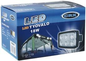 LED-TYÖVALOT LED 15 W ST86005 5 kpl 3 W Cree LED-poltinta iskunkestävä alumiinirunko