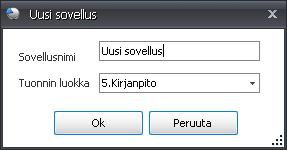 Mutta jos tuodaan monesta eri sovelluksesta tietoja eri yrityksiin, niin silloin kannattaa aina tehdä jokaiselle tuonnille oma uusi sovellus.