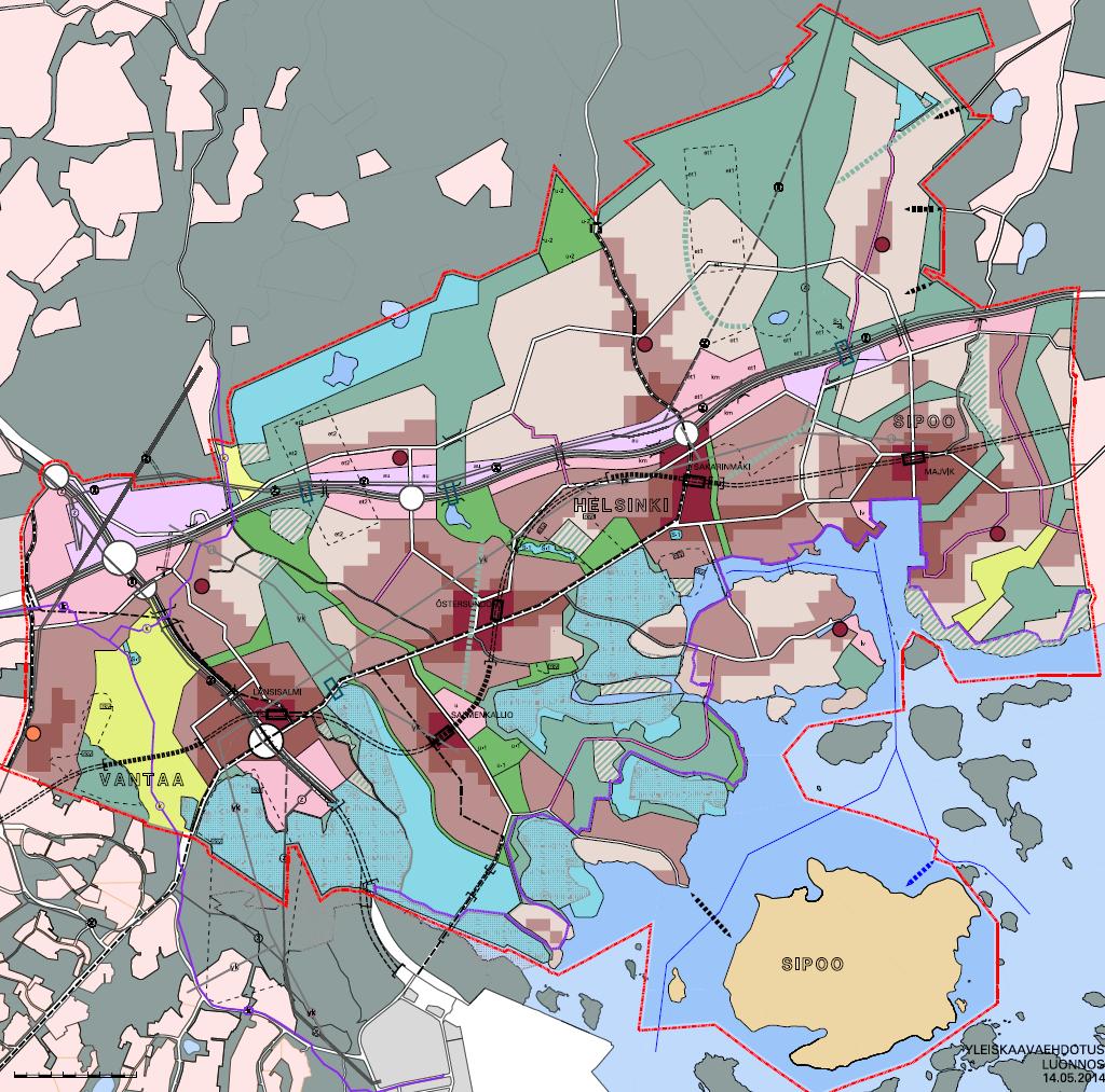 ÖSTERSUNDOMIN YHTEINEN YLEISKAAVA (HELSINKI, VANTAA SIPOO)