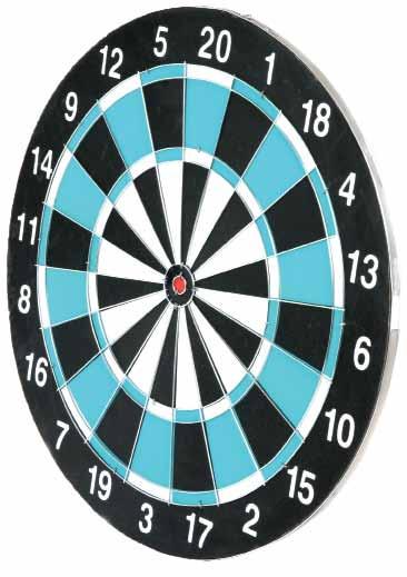 43-0 337-10138 4743038029914 Paper dartboard 38-0 Back side  Kood EAN