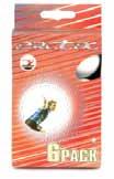oranz 200 0,51 AX1STAR 4743038012954 Pingispallo Arctix *6tk 200 0,51 Arctix Pingispallot 40 mm Arctix pöytätennis pallo.