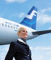 10 SUOMALAISIN SIIVIN MAAILMAN ÄÄRIIN Tunnettu Finnair-brändi luo myönteisiä mielikuvia. Finnairissa turvallisuus on perusasenne. Asiakas voi rentoutua.