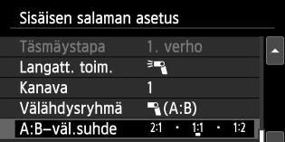 Valitse sivulla 234 kuvatun vaiheen 2mukaisesti [0] ja paina sitten <0>-painiketta.