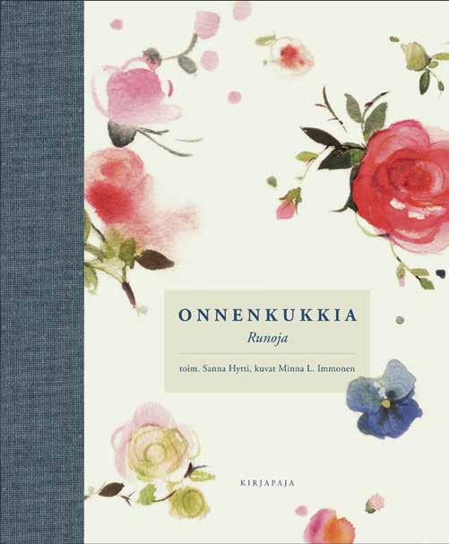 20 Runo- ja lahjakirjat MINNA L. IMMONEN on Oulussa asuva kuvittaja. Hänet tunnetaan suosituista korteistaan ja kalentereistaan. Hänen kuvituksiaan on julkaistu monissa teoksissa, mm.