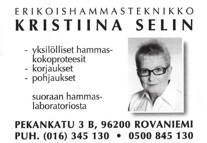 hammaslaboratoriosta PEKANKATU 3 B,