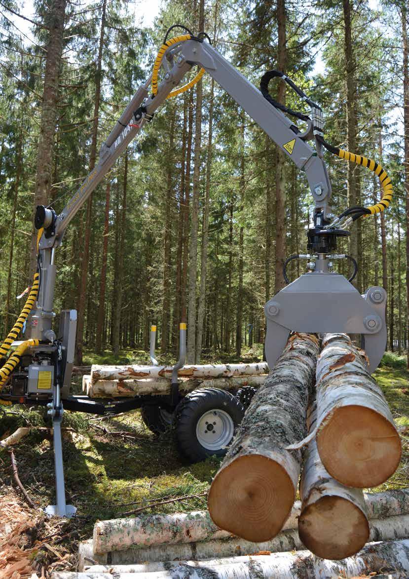 NOKKA FOREST PRO Nostokyvyltään ja liikeradoiltaan erinomaisella