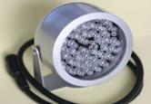 RG59 Videokaapeli RG59 BNC-liittimineen 4.00 + 0.49/m. Valkoinen 0,49 0,61 IR-valaisimet 3519 Infrapunavalaisin 48 LED pyöreä, yö/päivä-automatiikka, virtalähde sis.