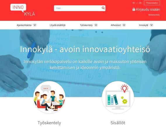 Työryhmätilaan liittyminen Mene osoitteeseen www.innokyla.