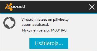 TIETOTURVAN TUTUKSI 3(12) Ohjelman päivitykset ja asetukset Ohjelma päivittää virustunnisteet automaattisesti, kun se saa internet-yhteyden.