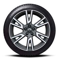 DIAMOND CUT -ALUMIINIVANNE 235/50 R19 31664037 19" 5-DOUBLE SPOKE BLACK DIAMOND CUT -ALUMIINIVANNE 235/50 R19