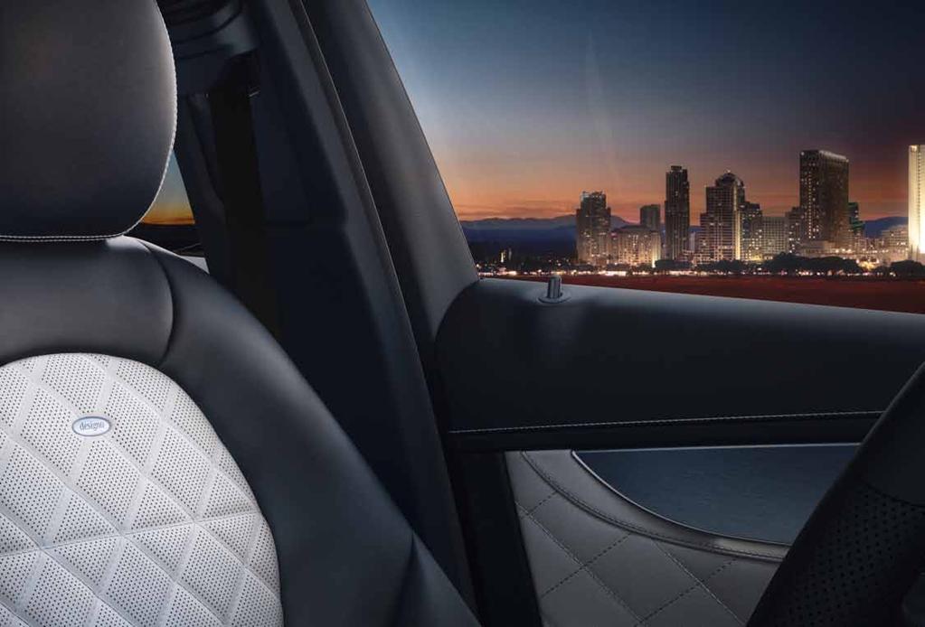 Yksilöllisyys, laatu ja modernius. Sisätila parhaista materiaaleista 35 Mercedes-Benz-autoon astuminen on aina ollut erityinen kokemus.