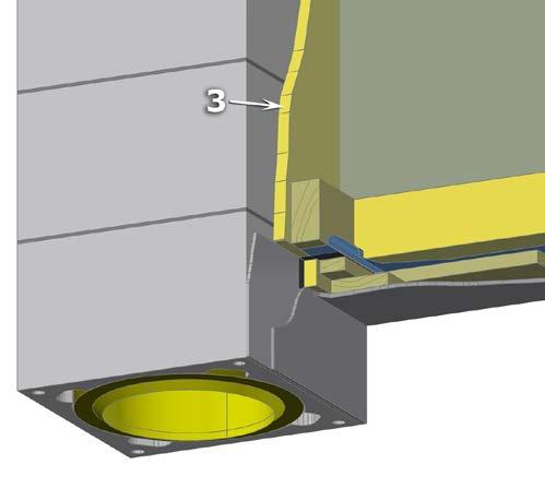 HORMIT Leca hormin suojaetäisyysvaatimus puurakenteista on vähintään 20 mm, kun väli- tai yläpohjan eristepaksuus on < 350mm ja 50 mm, kun eristepaksuus on 350 600 mm. (RakMK E3).