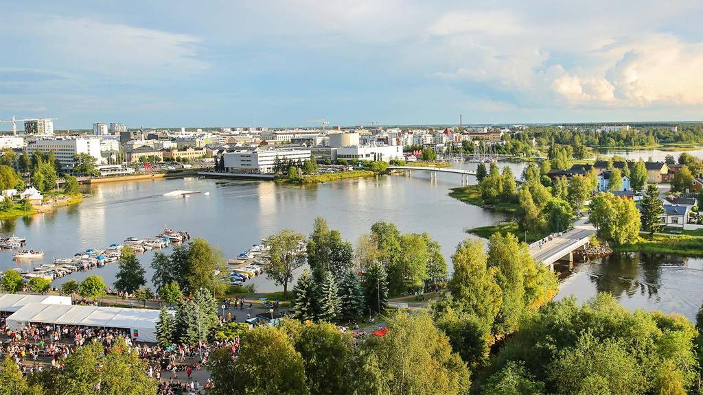 Oulu on pohjoisen Euroopan merkittävä tapahtumakaupunki, painopistealueena kulttuurin ja