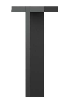 This lighting column has been developed without utilizing traditional outreach arms or fi xture heads, A highly aesthetic alternative to traditional street and area lighting options without sky