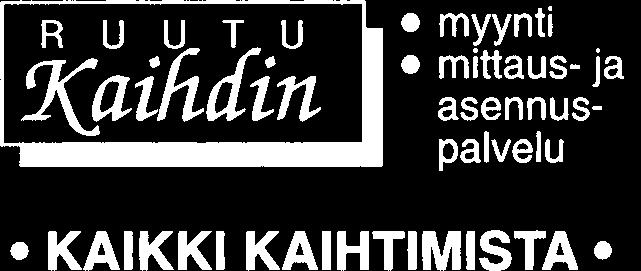 alaslaskettavat jakokaapit ja Hagnerin valomittarit ja ohjauslaitteet.