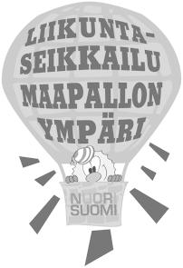 Koululaisia mukana 165 000 Liikuntaseikkailuun maapallon ympäri lähdetään nyt toista kertaa Liikuntaseikkailu maapallon ympäri liikuttaa 6-12 -vuotiaita koululaisia maaliskuussa kolmen viikon ajan 4.