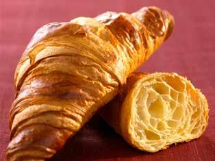 Croissant 55g VEHNÄJAUHO, VOI 24% (MAITO), vesi, sokeri, hiiva, VEHNÄGLUTEIINI, KANANMUNA, suola, emulgointiaine: E472e, jauhoparanne: E300, entsyymit.