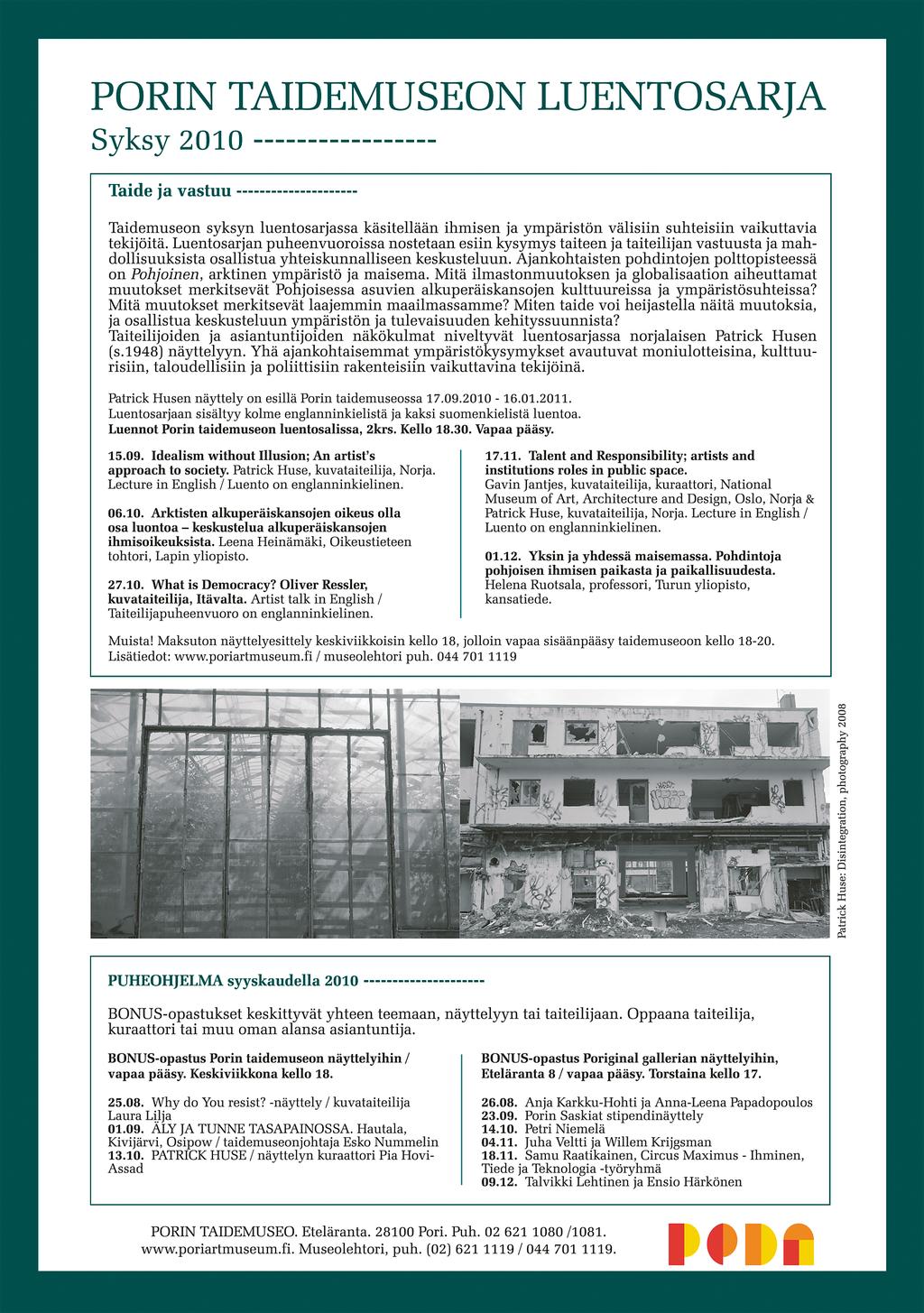 LISTE LUENTOJU