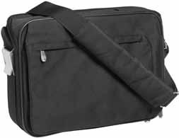Superior 990 musta 990 musta Shoulderbag 158801 Leveä kantohihna ja tukevat soljet Extrana mukana harmaa katohihna Topattu läppritasku Isot
