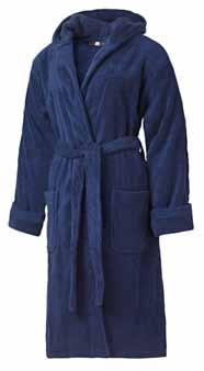 Bath Robe Men 145357 Aamutakki miellyttävällä kauluksella Vyö Kaksi syvää etutaskua Materiaali: 100%