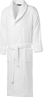 Bath Robe Ladies 145358 Hupullinen aamutakki Lyhyt malli Vyö Kaksi syvää etutaskua Materiaali: 100% 