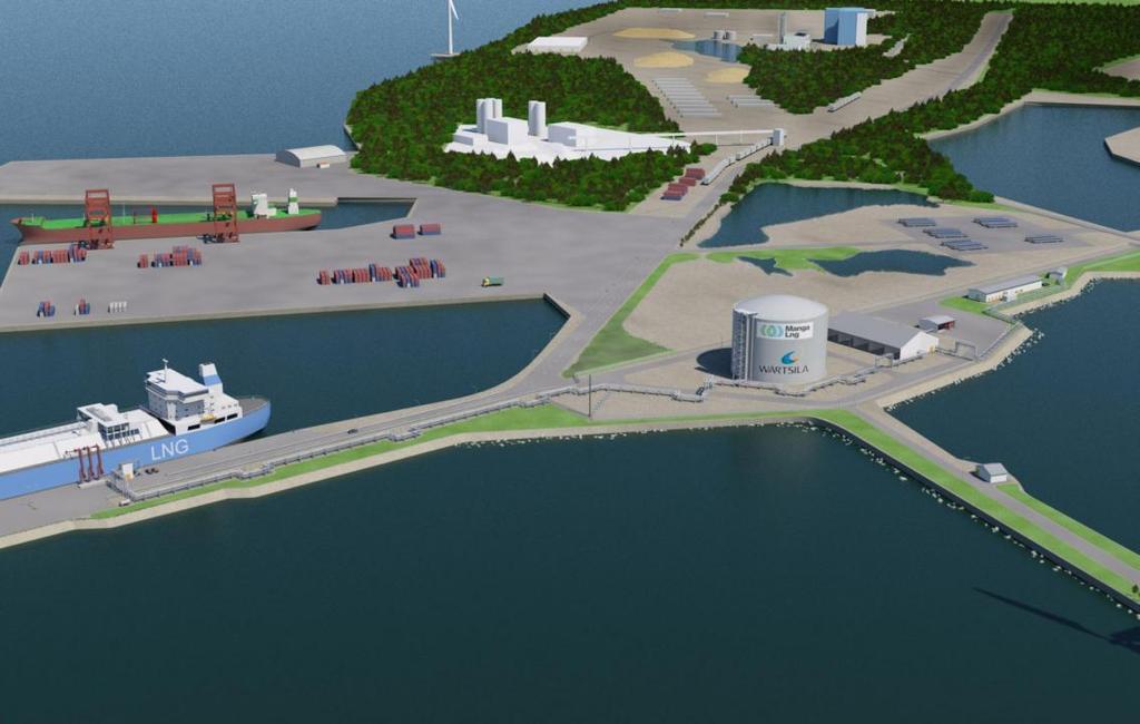 ENERGIAVIRASTO 8 Lisäksi Haminaan suunnitellaan LNG-terminaalia, joka yhdistetään Suomen maakaasuverkostoon.