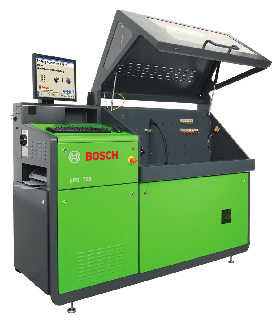 Bosch Koulutusohjelma 2017 29 Diesel komponenttikorjaus EPS Test Bench 1 987 727 526 EPS Testipenkki 1 päivä Automekaanikot / Autosähkömekaanikot joilla käytännön kokemusta ruiskutuspumpuista ja