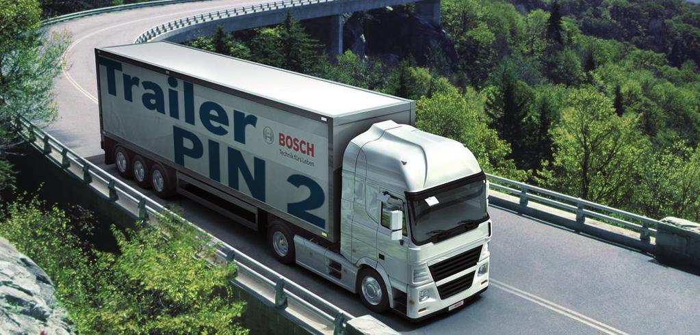 Bosch Koulutusohjelma 2017 41 Truck Trailer Pin 2 1 987 P14 012 Trailer Pin 2 - perävaunujen jarru-järjestelmät 1 päivä Korjaamot joilla on KTS Truck ja tavoitteena suorittaa perävaunujen