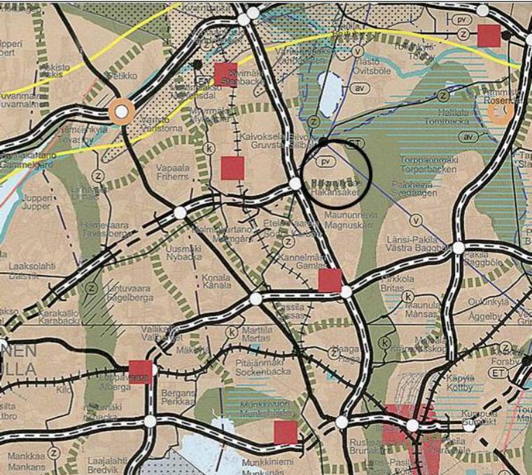 2 Maakuntakaava luonnonalueet siten, ettei näitä aluekokonaisuuksia tarpeettomasti pirstota.