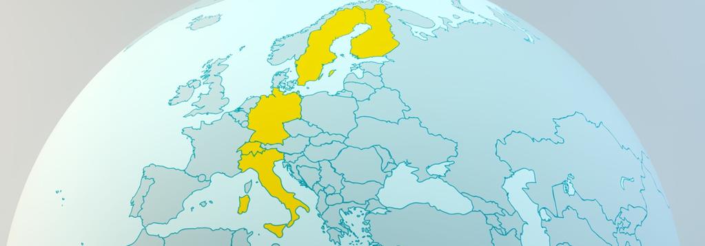 Kaiku Health maailmalla 30+ 50 000+ Klinikkaa ja sairaalaa Sveitsissä, Saksassa, Italiassa,