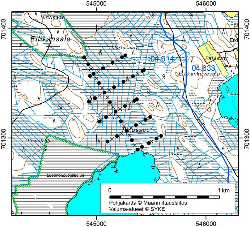 Nilsiässä (Kuopiossa) tutkitut suot ja niiden turvevarat. Osa 2. 13. Pajussuo Pajussuo (x = 7013,1, y = 5451,9) sijaitsee 10 km linnuntietä Nilsiän keskustasta itäluoteeseen.