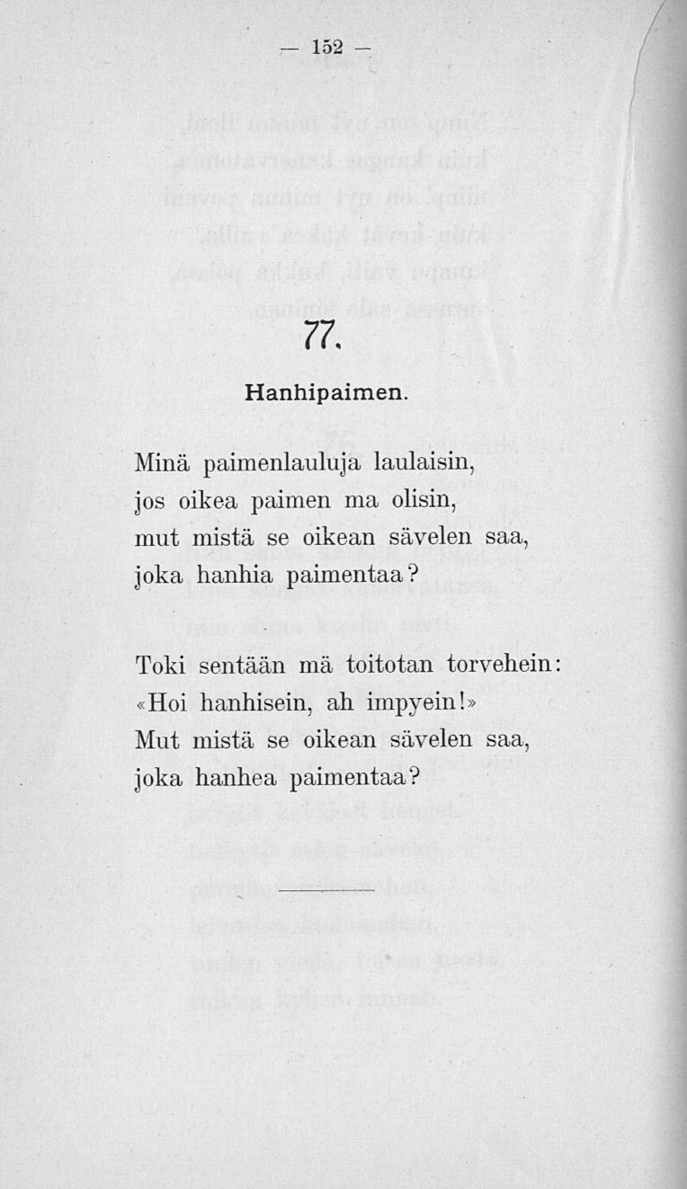 152 77. Hanhipaimen.
