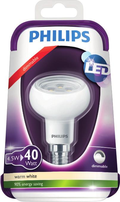 LED-lamput LED-kohdelamppu, E14-& E27-kanta 220-240 V 2700K (hehkulampun valkea)