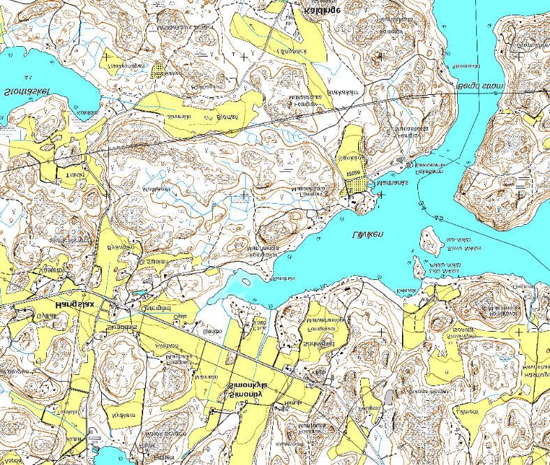 Käldinge, 0253304 2-luokka/Klass 2 Varsinaisen uodostuisalueen uusi raja/ Nya gränsen för det egentliga grundvattnets