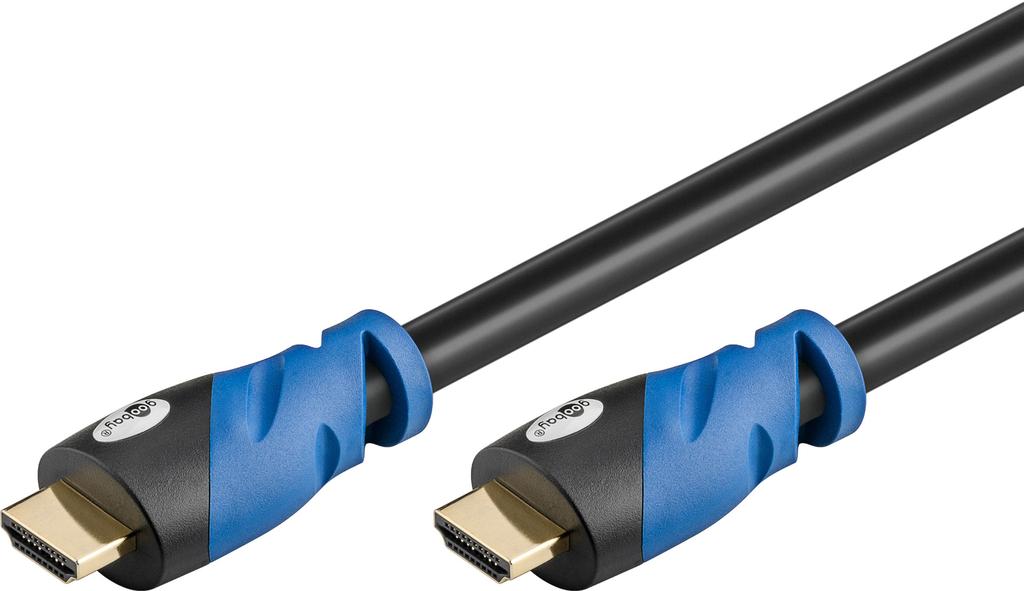 HDMI-PREMIUM välijohdot HDMI LISENSSI LLC: n etiketti HDMI Premium Certified Cable kertoo laadusta ja takuusta mikä