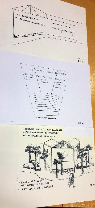Pistelaituri nähtiin hyvänä ajatuksena, sellainen on alueella aiemmin ollutkin. Laituri, joka sopii esim.