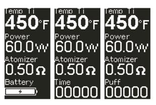 VW-tila Tässä tehonsäätötilassa voit säätää tehoja 1W:sta 50W:iin kääntämällä säätökytkintä. Oikealle käännettäessä tehomäärä nousee ja vasemmalle laskee.