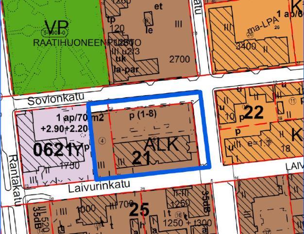 Asemakaavoitus Akm 234: Rautatalon asemakaava ja asemakaavan muutos Raahen liikekeskustan kaavarunko on käsitelty kaupunginhallituksessa 30.3.2015 113.